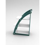 Стеллаж Парус К10 темно-бирюзовый — изображение 15