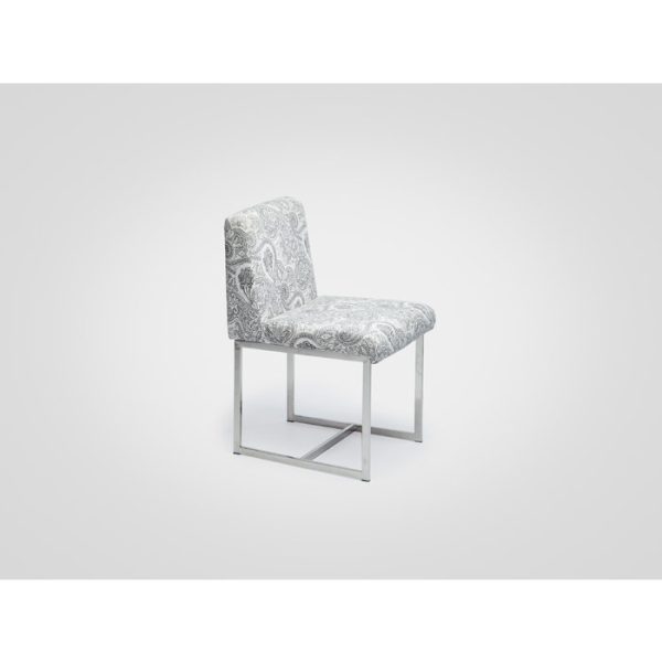 стул с мягкой обивкой в стиле арт-деко — изображение 2