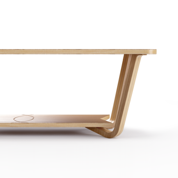 Кофейный столик Luleå из дерева дуб  графит — изображение 4