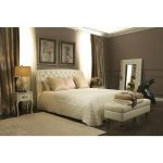 Кровать Letto GM 18 с обивкой из экокожи или велюра 180х200 см — изображение 3