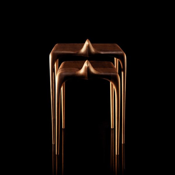 Журнальный столик Camus Collection AGRIPPINA из массива американского ореха — изображение 2