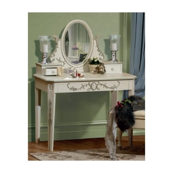 Столик туалетный с зеркалом и ящиками будуар — изображение 2