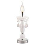 Настольная лампа GLOBO в виде свечи с подсвечником