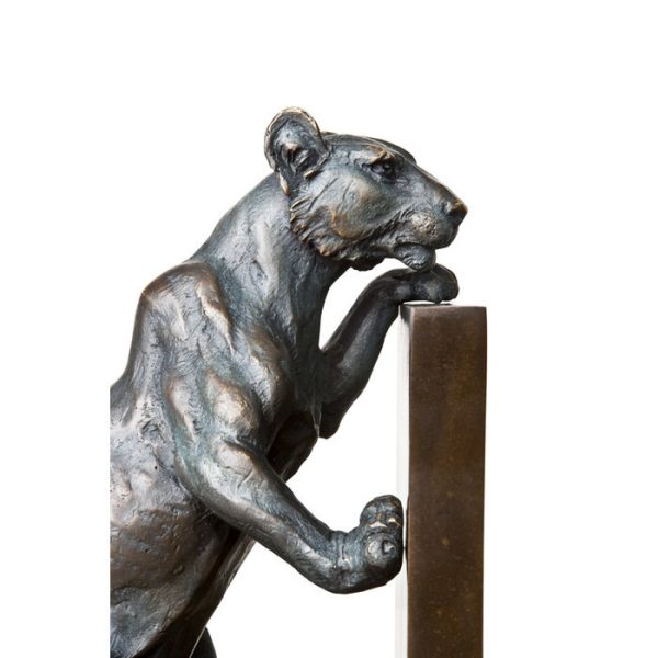Набор из 2-х держателей для книг и журналов  Bookend Lioness из металла  — изображение 2