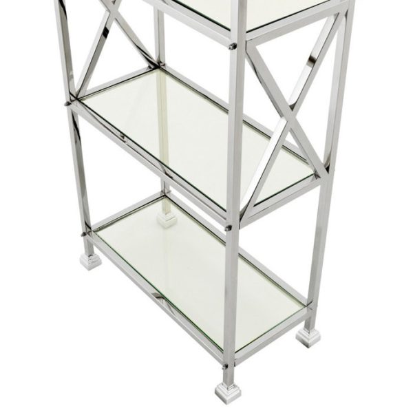 Стеллаж из полированной нержавеющей стали  — изображение 2