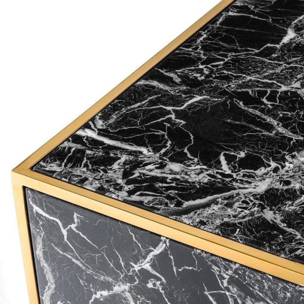 Набор из 4-х журнальных столиков  Concordia с имитацией мрамора — изображение 5