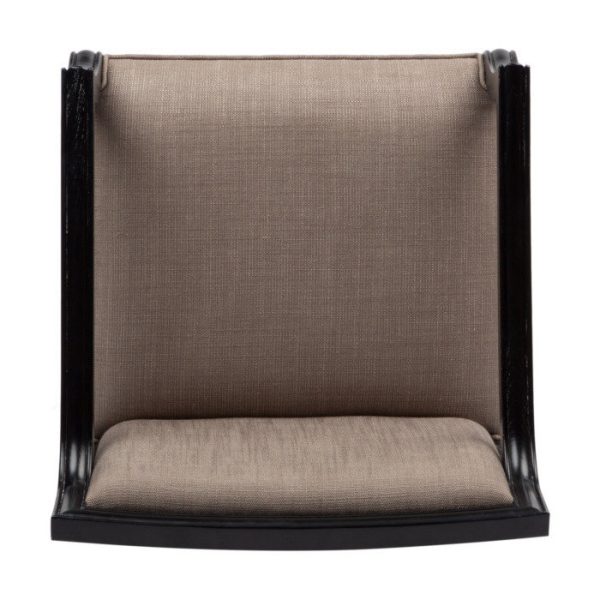 стул с мягкой обивкой и подлокотниками   — изображение 5