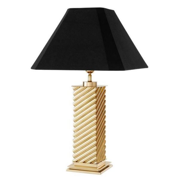 Настольная лампа  Lungarno с черным абажуром — изображение 2
