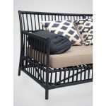 Диван из натурального ротанга с мягким сиденьем  — изображение 3