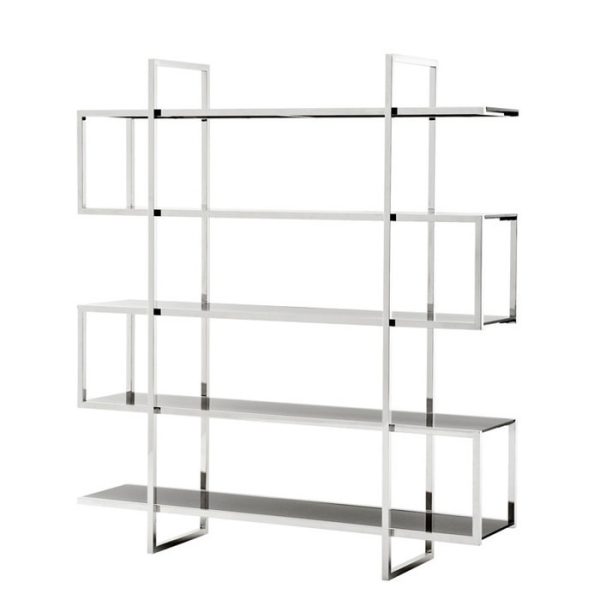 Стеллаж  Cabinet Soto из полированной нержавеющей стали — изображение 2