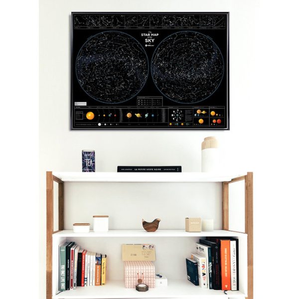 Карта star map of the sky — изображение 4