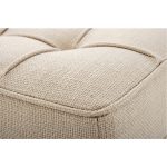 Банкетка на ножках из нержавеющей стали 53.5x120x42.5 см — изображение 3