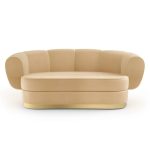 Диван Flexi Двухместный Бежевый
