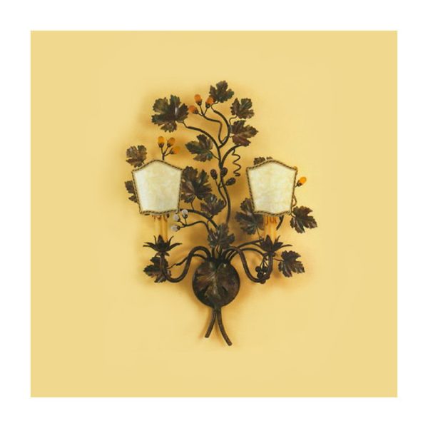 2796product_gallery_photo_e810f2f0-638c-4faa-9e5d-b359c5fc2418.JPG Бра Alba Lamp из кованного железа бронзового цвета — изображение 1