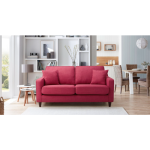 Диван двухместный красный — изображение 2