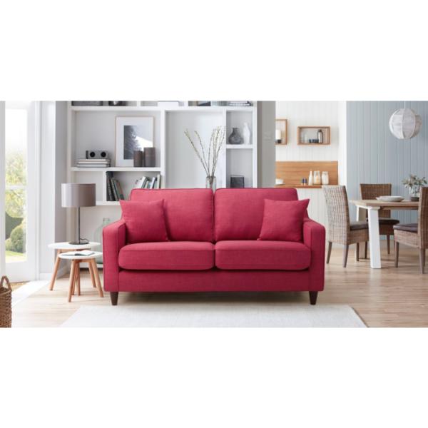 Диван двухместный красный — изображение 2