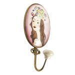 Настенный крючок Ann Glass Girl
