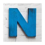  буква из металла ABC