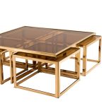 Журнальный столик Van Roon CEASARE цвета розовое золото  — изображение 2