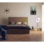 Кровать Cleo Bed лен 200х200 см 210х200 см 220х200 см  — изображение 3