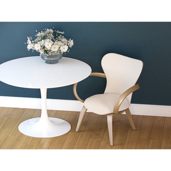 Стул Apriori S с подлокотниками из гнутого дерева — изображение 3