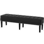 Банкетка Hiraeth Серый Велюр