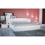 Кровать Letto GM 05 с обивкой из экокожи или велюра 140х200 см — изображение 4