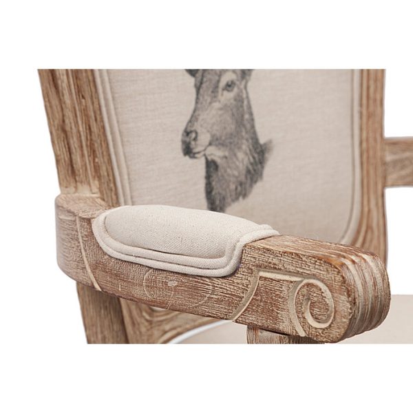 стул с мягкой обивкой Deer — изображение 5