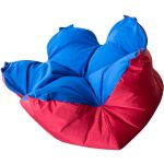 Кресло-мешок Цветок L Tempotest Blue on Red