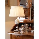 Настольная лампа Le Porcellane Ortensia на металлическом основании — изображение 3