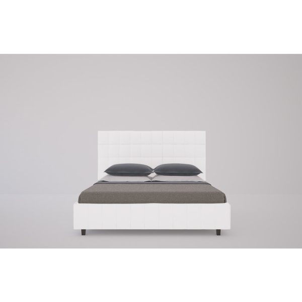 Кровать Shining Modern 160x200 см Велюр Молочный — изображение 6