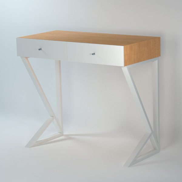 ТУАЛЕТНЫЙ СТОЛИК Bdesign «TOBONN» ДУБ белый — изображение 2