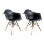 Набор из 2-х стульев на деревянных ножках