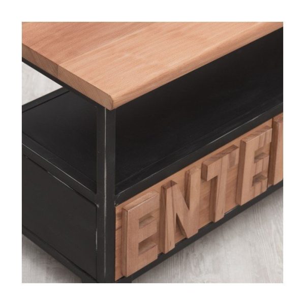 ТВ тумба в индустриальном стиле Entertainment  — изображение 5