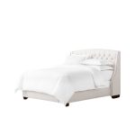 Кровать Hugo 180х200 см Велюр Молочный