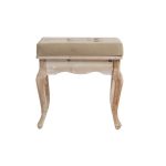 Табурет Narcissus с ножками из натурального дерева — изображение 2