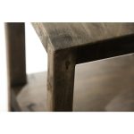 Журнальный стол Inty с серой состаренной поверхностью — изображение 3