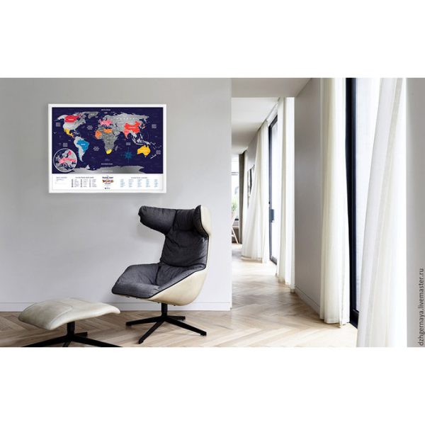 Карта travel map holiday world — изображение 3