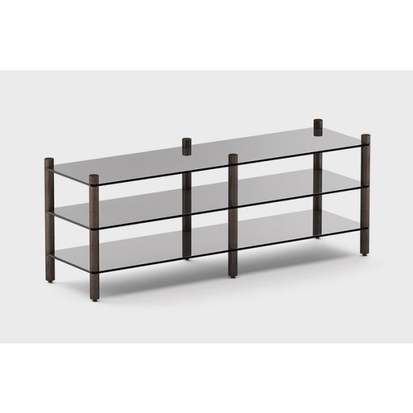 ТУМБА ПОД ТВ Latitude SAGA GLASS SET 004 темный ясень — изображение 2