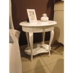 Приставной журнальный столик BREVIO SALOTTI FRANCA из МДФ и массива дерева