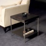 Прикроватный Журнальный столик JNL Allegretto Side Table с каркасом из нержавеющей стали — изображение 3