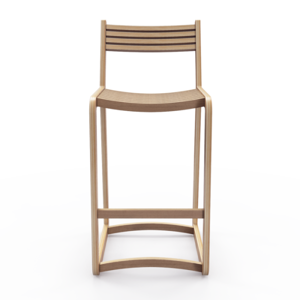 барный стул Degerfors Шпон орех — изображение 4