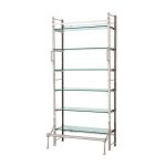 Стеллаж  Beverly Single из нержавеющей стали 