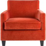 Кресло с обивкой из ткани