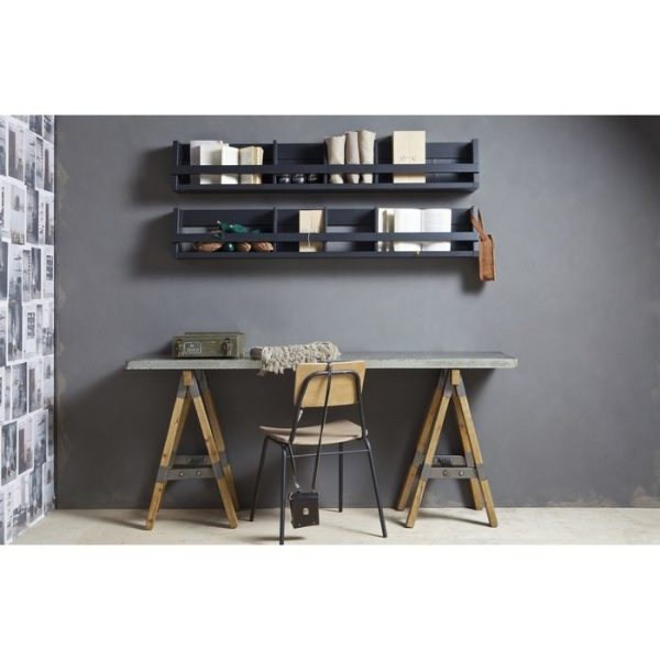 Навесная полка  Shelving wallshelf black — изображение 5