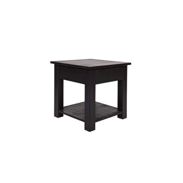 2821product_gallery_photo_435339d1-07d9-4424-90c1-44dd36e63679.JPG Журнальный столик  Boris side table rough sawn black из массива дерева — изображение 2