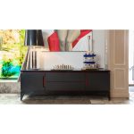 Тумба ТВ ALTO Чёрный графит