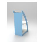 Стеллаж Парус К8 Пастельно-бирюзовый — изображение 7