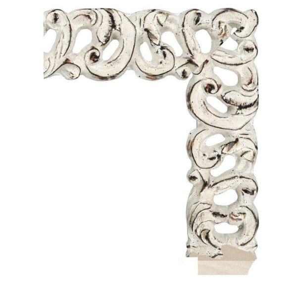 Настенное Зеркало Белый Неаполь — изображение 3