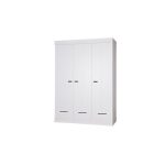 Шкаф-Гардероб  LOCK CABINET 3-DOOR WHITE PINE UNBRUSHED — изображение 2